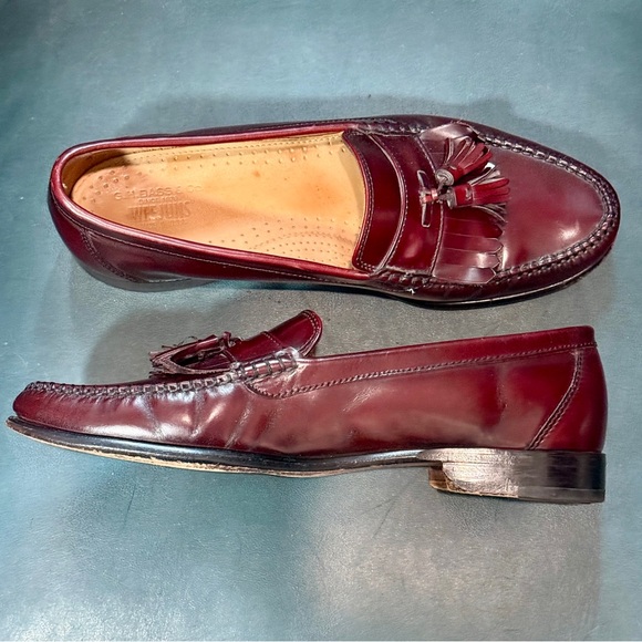 G.H. Bass Weejuns Layton Kiltie Tassel Loafers Men's 11 Preppy Ivy League Staple - Picture 5 of 7